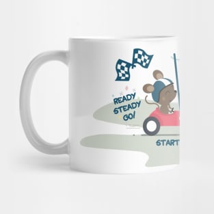 Ready to race mouse Mug